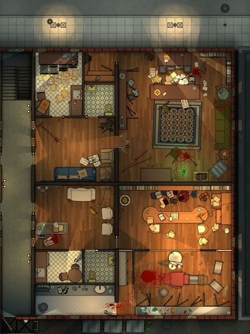 Private Investigators And Dentists Offices - Splatter - Night