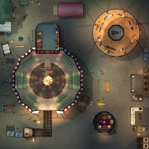 Providence Carnival - Circus - Night