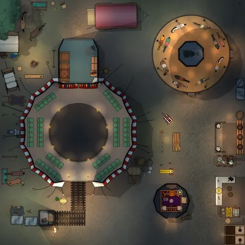 Providence Carnival Plain - Night