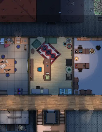 Psychoanalysis Room - Night