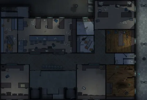 Public Service - Abandoned - Night