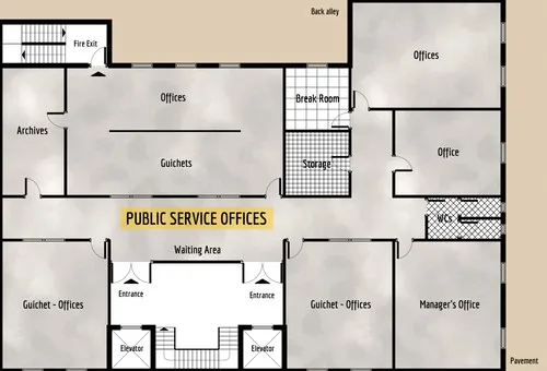 Public Service - Floor Plan