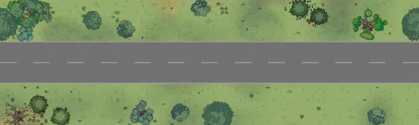 Road Chase Scene - Spring - Day