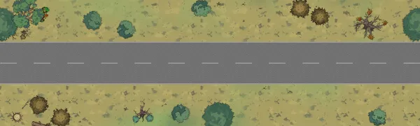 Road Chase Scene - Summer - Day