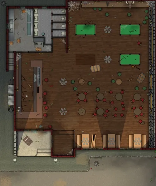 Rock Bar - Abandoned - Day