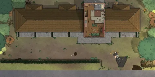 Rural Motel - First Floor - Abandoned - Day