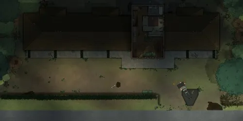 Rural Motel - First Floor - Abandoned - Night