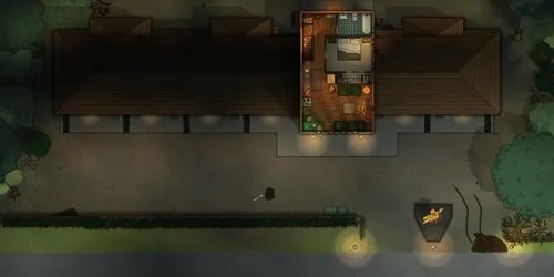 Rural Motel - First Floor - Night