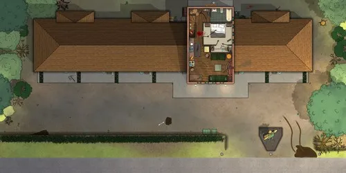 Rural Motel - First Floor - Splatter - Day