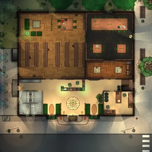 Salem Library - Ground Floor - Night 2