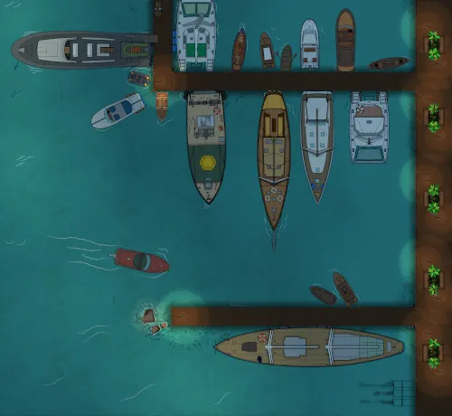 Salem Marina 1 - Night