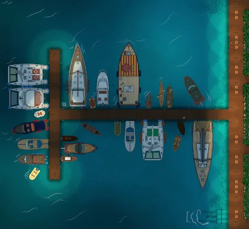 Salem Marina 3 - Night