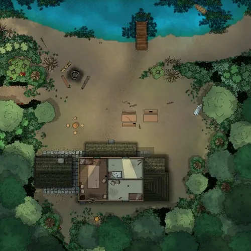 Scout Campsite - First Floor - Abandoned - Day