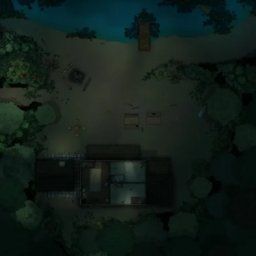 Scout Campsite - First Floor - Abandoned - Night
