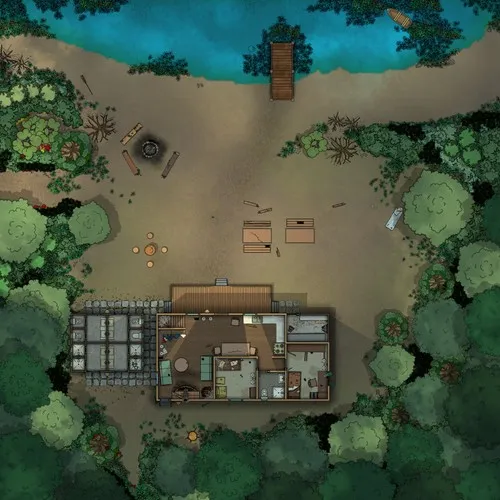 Scout Campsite - Ground Floor - Abandoned - Day