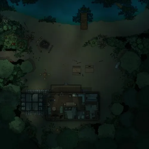 Scout Campsite - Ground Floor - Abandoned - Night