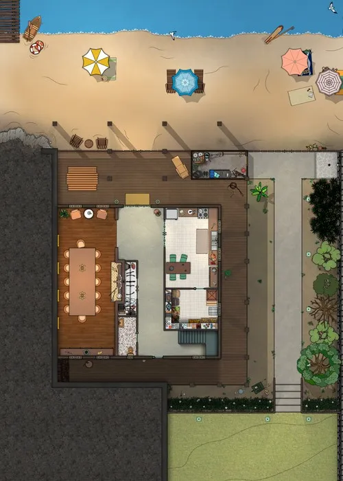 Sea Side Cottage - Basement - Day
