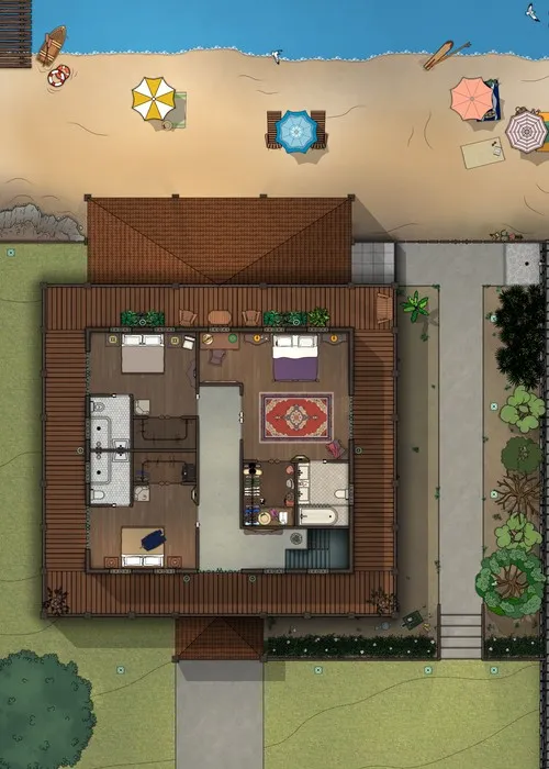 Sea Side Cottage - First Floor - Day