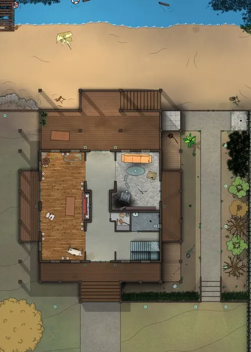 Sea Side Cottage - Ground Floor - Abandoned - Day