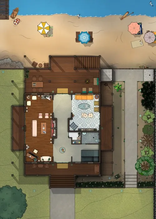 Sea Side Cottage - Ground Floor - Day