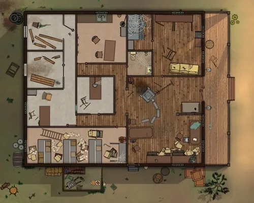 Sheriffs Office - Abandoned - Day