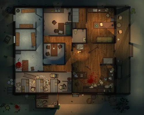 Sheriffs Office - Splatter - Night