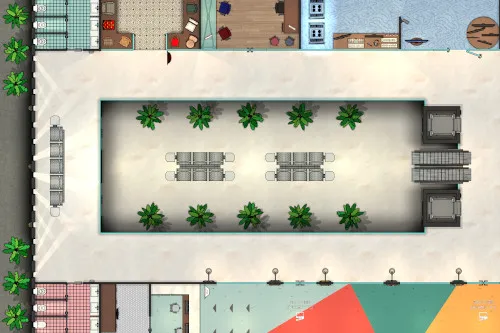 Shopping Mall - Modern - First Floor - Day