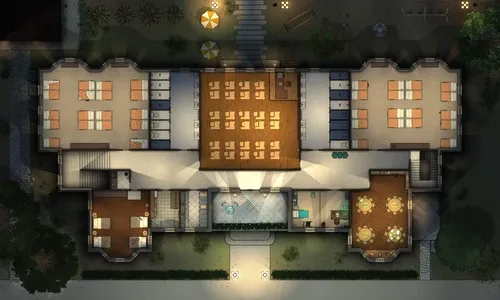 Sisters of Clarity Orphanage - First Floor - Night