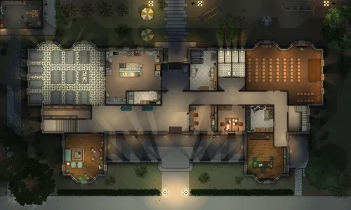 Sisters of Clarity Orphanage - Ground Floor - Night