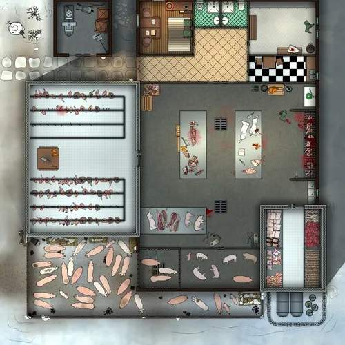 Slaughterhouse - Winter - Day