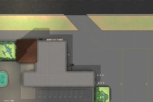 Small Airport - Roof - Day - No Vehicles