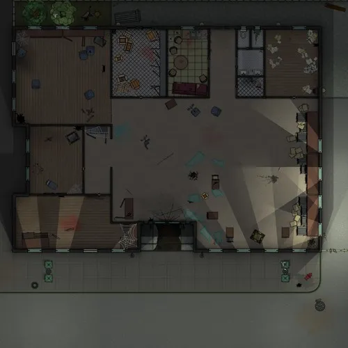 Small Town Newspaper Office - Abandoned - Night 1
