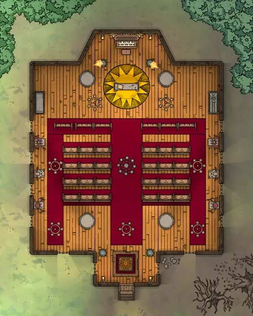 Sons Of The Sun Cult Temple - Day