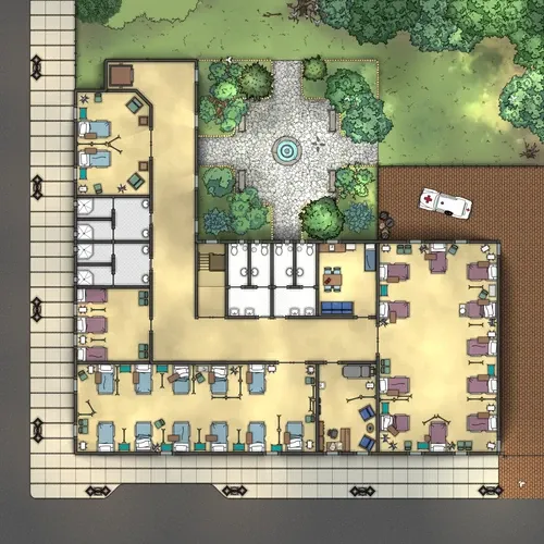 St Johns Hospital - First Floor - Day