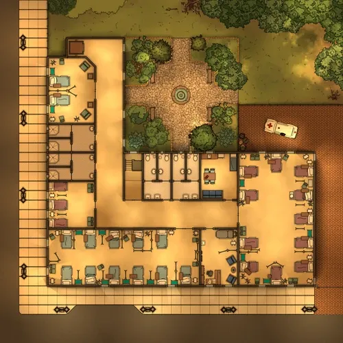 St Johns Hospital - First Floor - Evening