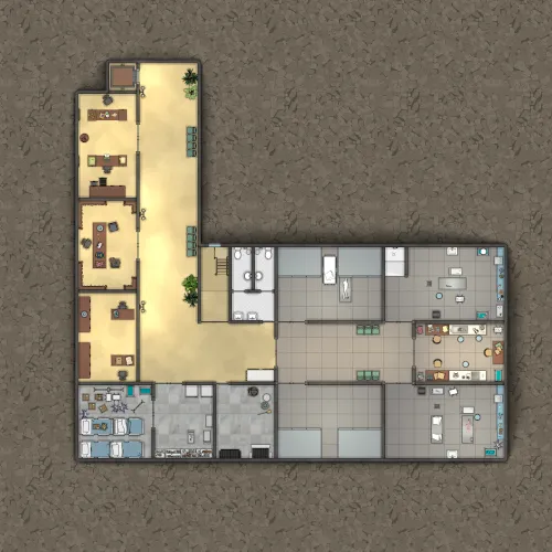 St Johns Hospital - Basement Morgue