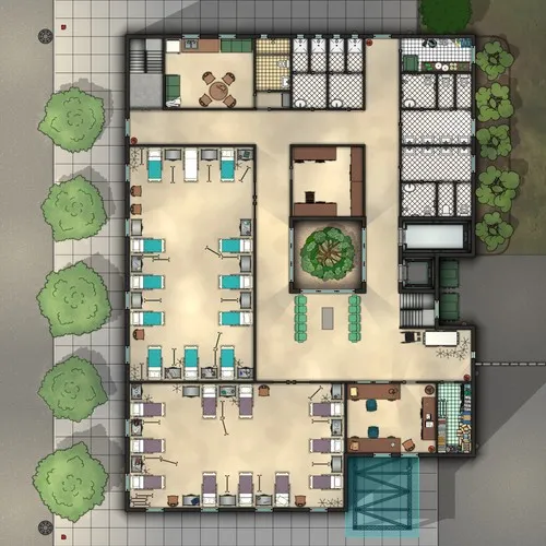 St Marys Hospital - First Floor - Day