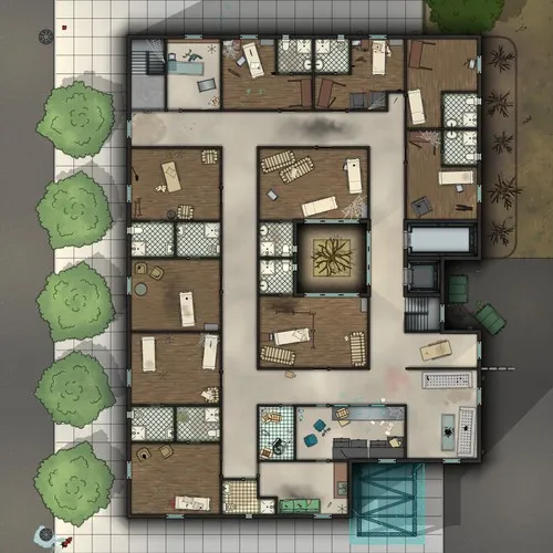 St Marys Hospital - Second Floor - Abandoned - Day