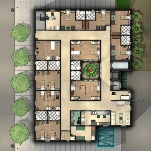 St Marys Hospital - Second Floor - Day