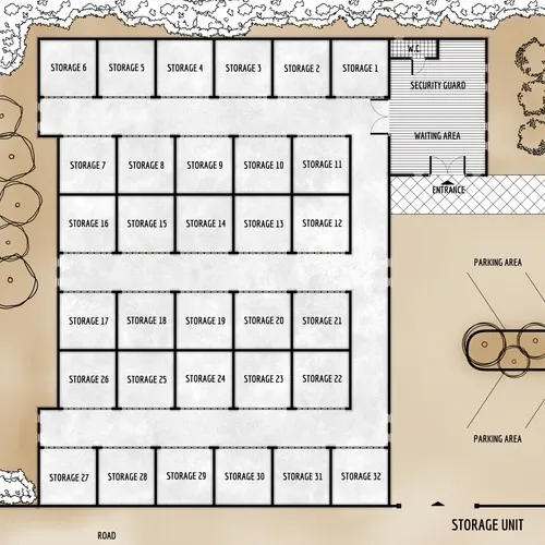 Storage Unit - Floor Plan