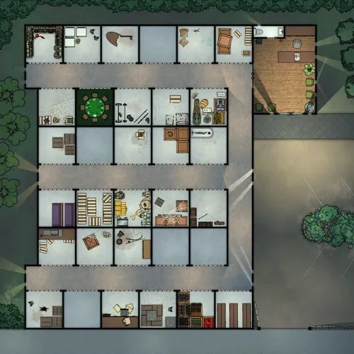 Storage Unit - Full 01 - Night