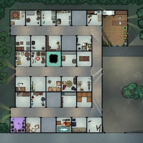 Storage Unit - Full 02 - Night