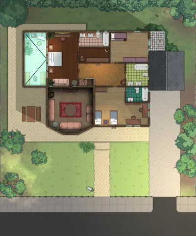 Suburbia House - First Floor - Day