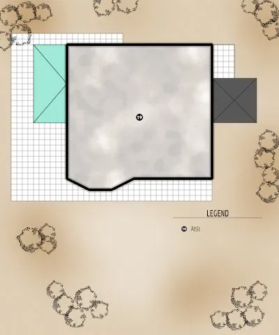Suburbia House - Floor Plan - Attic