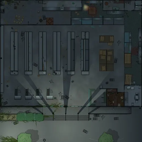 Super Market - Abandoned - Night