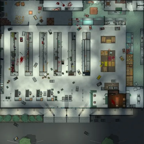 Super Market - Raid - Night