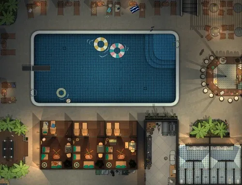 Swimming Pool Club - Night
