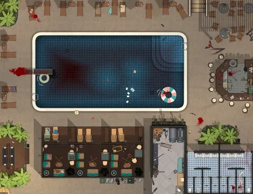 Swimming Pool Club - Splatter - Day