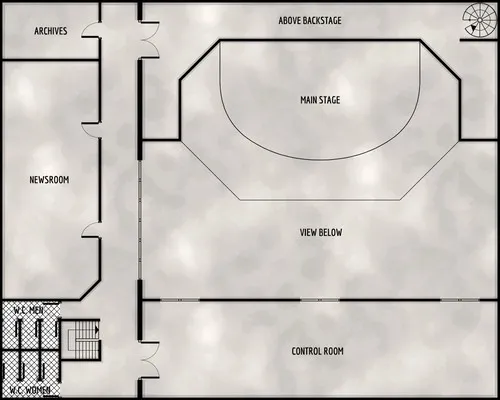 Tv Studio - Floor Plan - Mezzanine