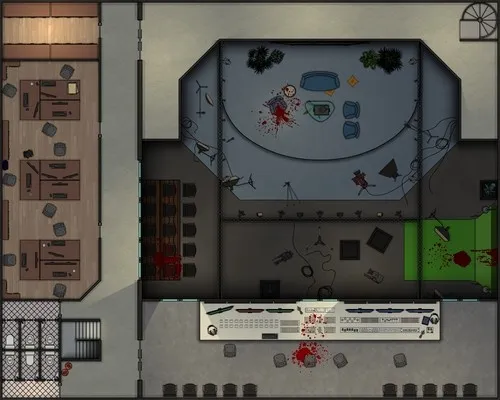 Tv Studio - Talk Show - Mezzanine - Splatter